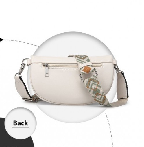 Miss Lulu dámska crossbody ľadvinka LB2307 BG LB2307-BG-(5)-1000x1000
